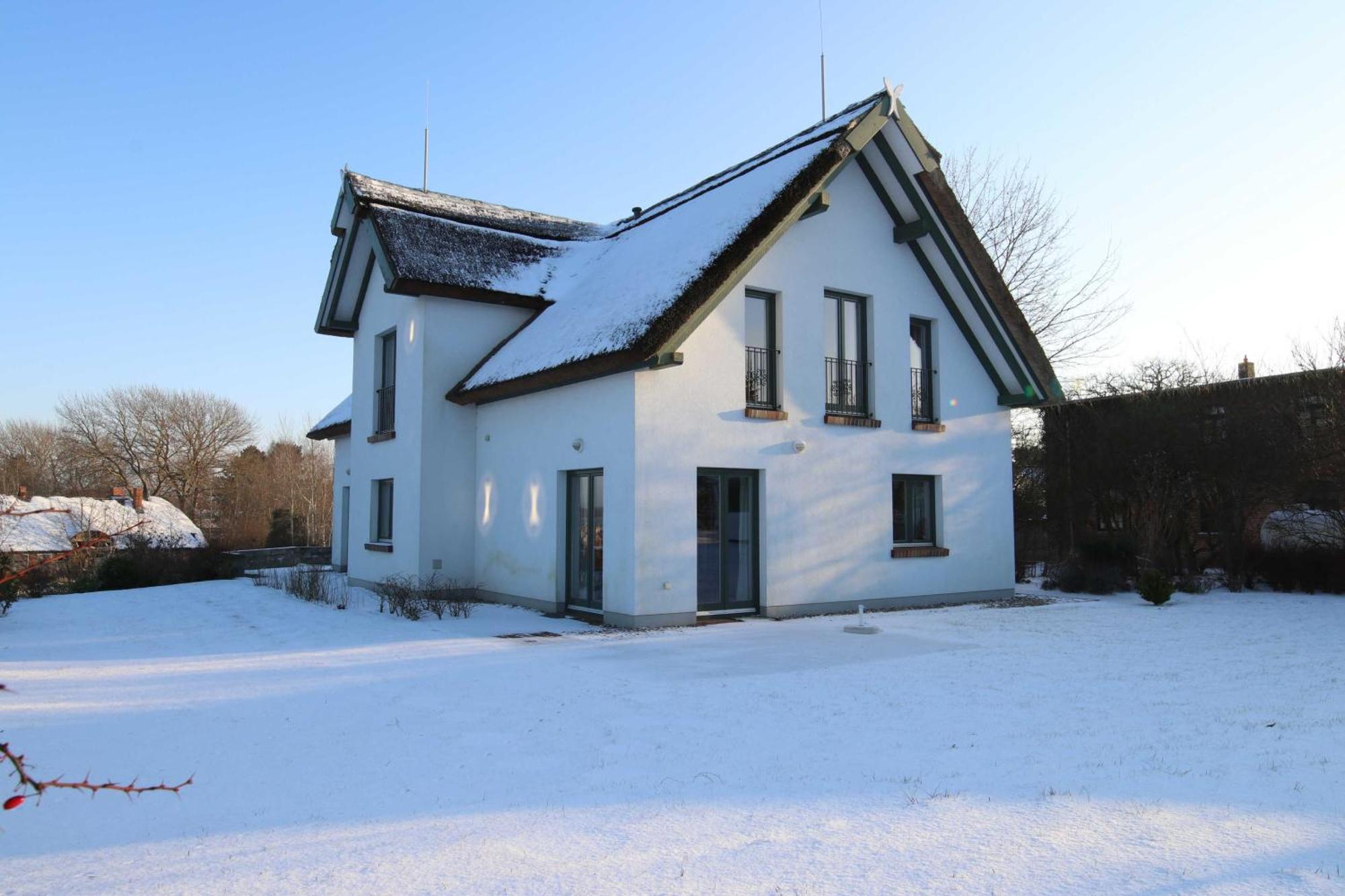 Reetdachhaus Im Fischerdorf Freest Екстериор снимка